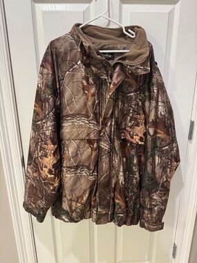 RedHead Men's Brown Mossy Oak Camo Hunting Jacket